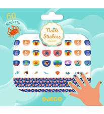 Djeco Nails Stickers - 120 pcs - Mediterranean