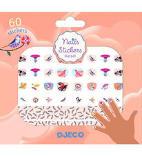 Djeco Nagels Stickers - 120 stk - Feathers