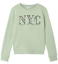 Name It Sweatshirt - NkfHistrine - Slib Green