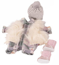 Götz Puppenkleidung - Strampler/Weste/Schuhe - 30-33 cm - Iconic