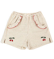 Konges Sljd Shorts - Ellie Frill - Tea Stripe