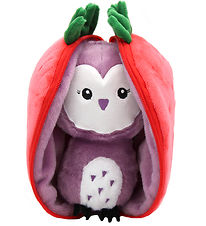 Flipetz Kuscheltier - Violett Die Eule Strawberry - 20 cm