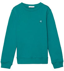 Calvin Klein Sweatshirt - Mono Mini Abzeichen - Fanfare