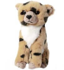 Living Nature Soft Toy - 17x10 cm - Cheetah Young - Beige/Black/