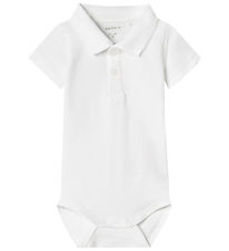 Name It Polo body k/æ - NbmHaddo - Bright White