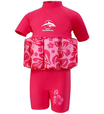 Konfidence Maillot de bain - UV40+ - Rose/Hibiscus Oahu