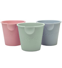 Scrunch Seaux de bain - 3 Pack - Sage Green/Dusty Rose/Oeuf de c