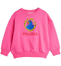 Mini Rodini Sweatshirt - Papagei Verpackung - Pink