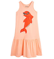 Mini Rodini Jurk - Dolphin - Roze