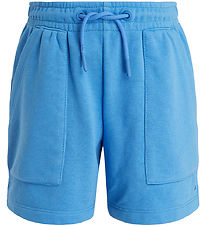 Tommy Hilfiger Sweatshorts - Essential - Blue Spelling