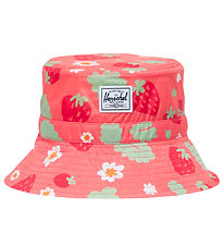 Herschel Bucket Hat - Baby Strand UV - Shell Rosa Sweet Jordgubb