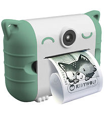 Kidywolf Kamera m. Drucker - Kidyprint - Kamera Green