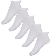 Minymo Socken - 5er-Pack - Weiß