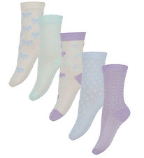 Minymo Chaussettes - 5 Pack - Lavender