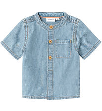 Name It Kauluspaita - NbmLeo - Light Blue Denim