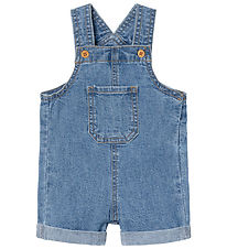 Name It Overalls - Linen/Cotton - NbmLou - Medium+ Blue Denim