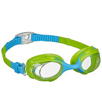 BECO Lunettes de Natation - Vince 4+ - Bleu/Vert