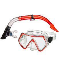 BECO Snorkeling Set - Bibione 12+ - Red