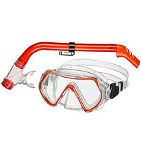 BECO Ensemble de Snorkeling - Ancne 4+ - Rouge