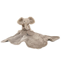 Jellycat Doudou - 34x34 cm - Smudge Elephant Sucette