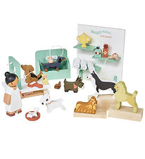 Tender Leaf Wooden Toy - Dog salon for Dollhouse