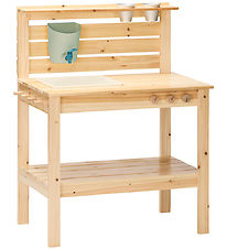 Kids Concept Utendørs Lekekjøkken - KID'S HUB - Tre