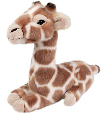 Living Nature Kuscheltier - 14x16 cm - Liegendes Giraffenjunges