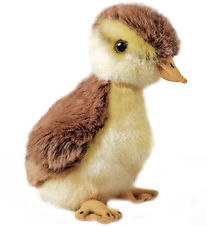 Living Nature Soft Toy - 14x9 cm - GreyDuck Duckling - Brown/Yel