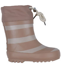 Wheat Thermo Boots - Print - Old Rose Stripe