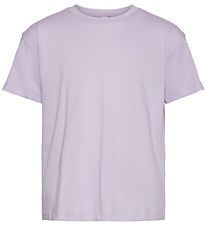 Vero Moda Girl T-Shirt - VmSparky - Pastel Flieder/Black Print