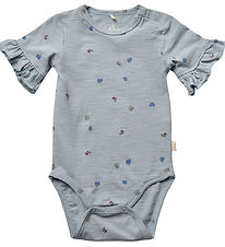 Sofie Schnoor Bodysuit k/æ - Dusty Blue