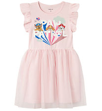 Name It Kleid - NmfAsdina Paw Patrol - Parfait Pink m. Glitzer