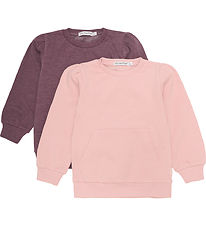 Minymo Sweatshirt - 2er-Pack - Misty Rose