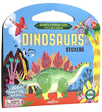 Eeboo Stickerbuch - 200+ Stickers - Dinosaurier