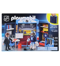 Playmobil NHL - Kleedkamer Play Box - 9176 - 65 Onderdelen