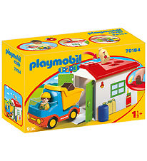 Playmobil 1.2.3 - Vuilniswagen - 70184 - 9 Onderdelen