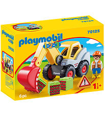 Playmobil 1.2.3 - Bagger - 70125 - 6 Teile