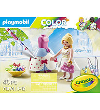 Playmobil Farbe - Modekleid - 71374 - 40 Teile