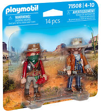 Playmobil DuoPack - Bandit Anka Sheriff - 71508 - 14 Delar