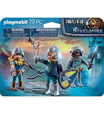 Playmobil Novelmore - Knights Set - 3-pack - 70671 - 19 Delar