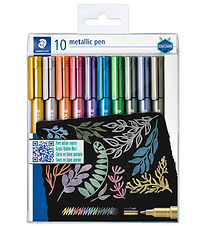 Staedtler Marqueurs Magiques - 10 pces - Mtallique Calligraphie