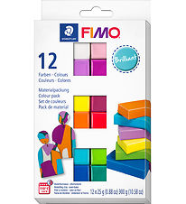 Staedtler FIMO Knete - Soft - 12x25 g - Brillant
