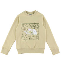 The North Face Peysa - Grafík - Möl/Forest Olive