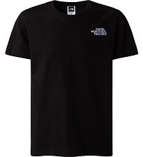 The North Face T-Shirt - Ontspannen grafisch - Black/Optisch Vio