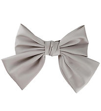 By Str Bow Hair Clip - Julia - Grey