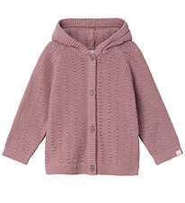 Lil' Atelier Cardigan - Prjónað - NbfDaimo - Nostalgía Rose