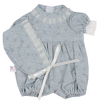 Asi Poppenkleding - 36 cm - Koke - Dusty Blauw