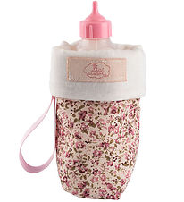 Asi Doll Accessories - Feeding Bottle w. Storage Bag - Pink/Flow