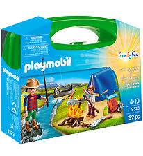 Playmobil Family Fun - Camping - Draagtas - 9323 - 32 Onderdelen