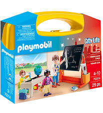 Playmobil City Life - School - Carry Case - 70314 - 29 Parts
